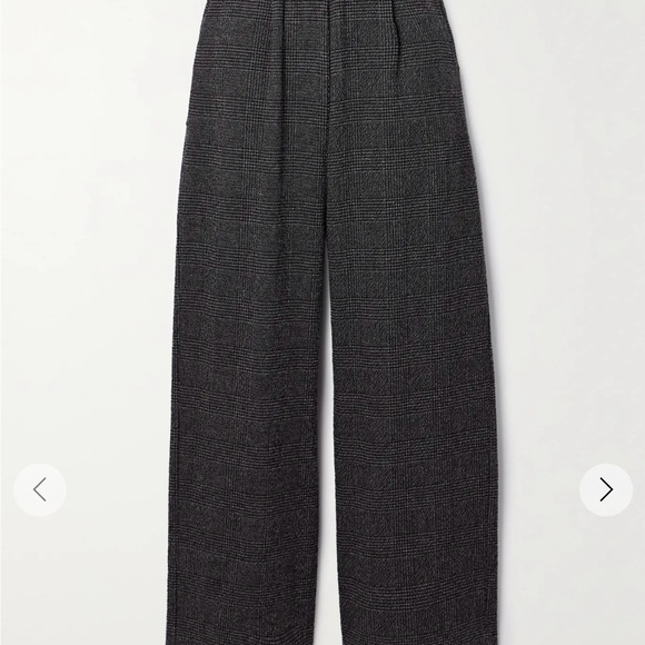 LESET Wide Leg Pants in Black - Picture 1 of 3